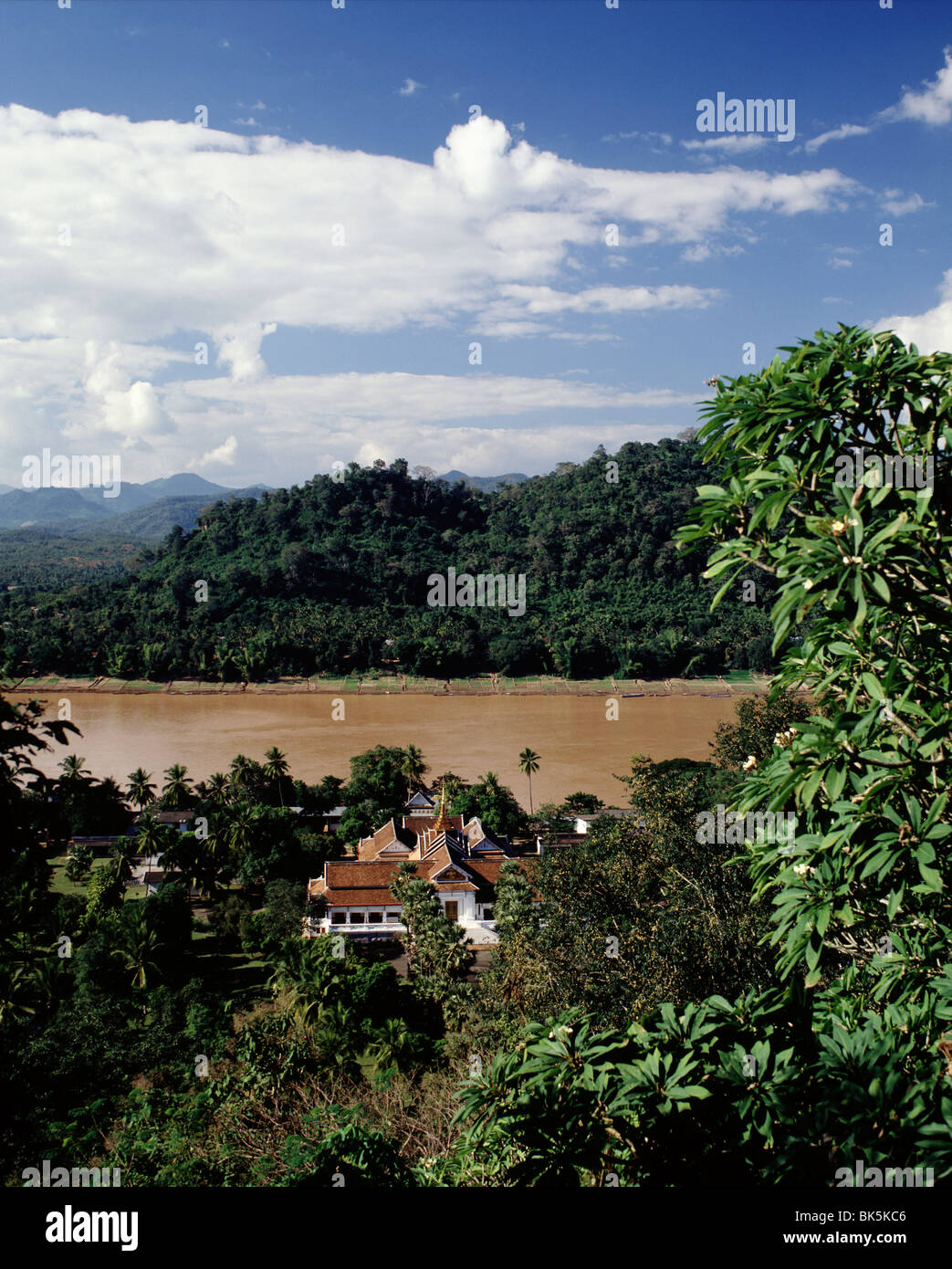 Royal Palace a Luang Prabang, Laos, Indocina, Asia sud-orientale, Asia Foto Stock