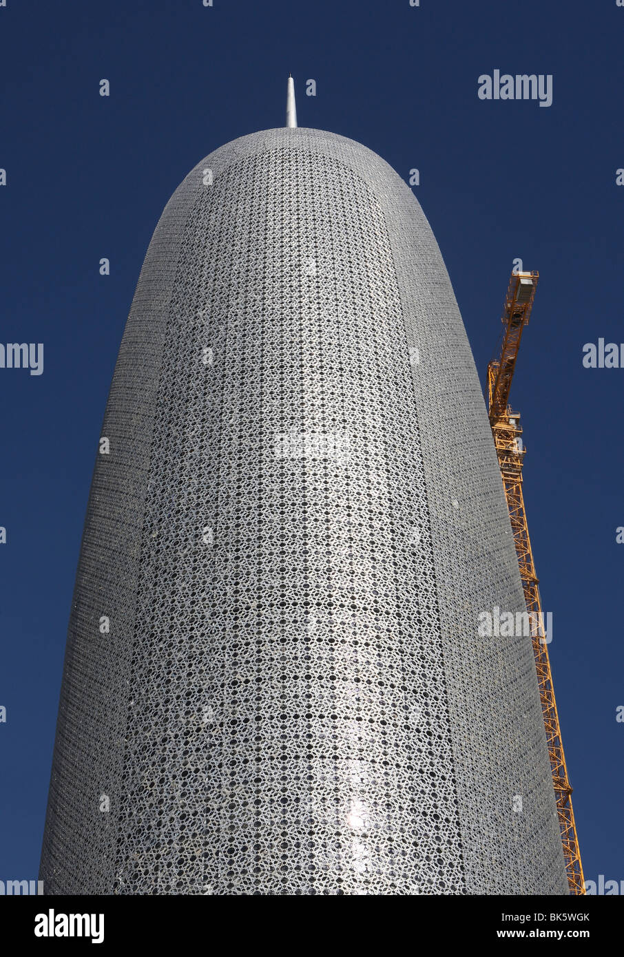 Highrise building a Doha / Qatar da architetto francese Jean Nouvel Foto Stock