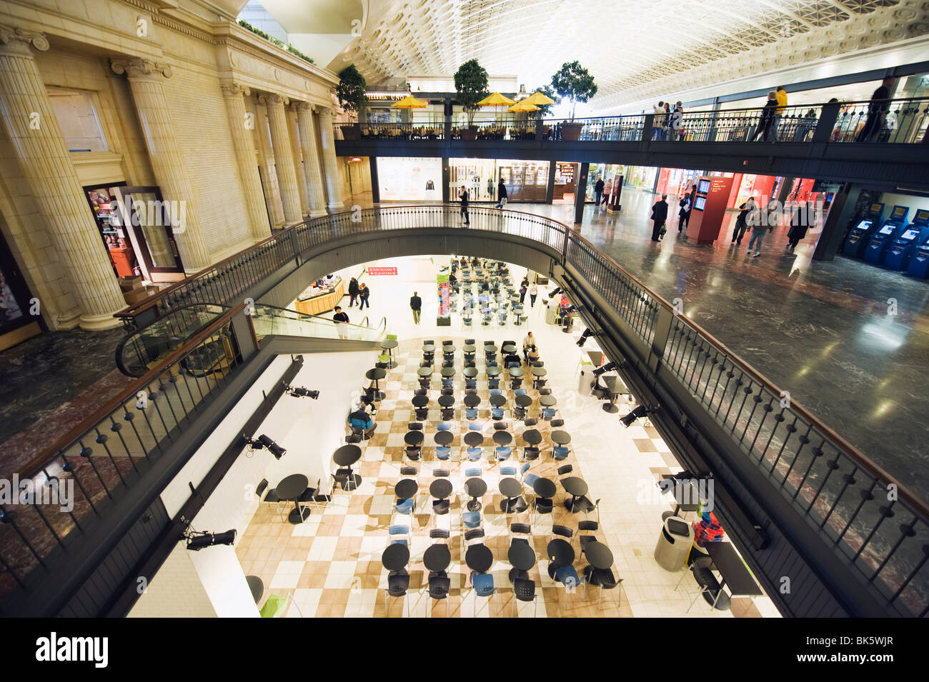 Stazione ferroviaria interna, Washington D.C., Stati Uniti d'America, America del Nord Foto Stock