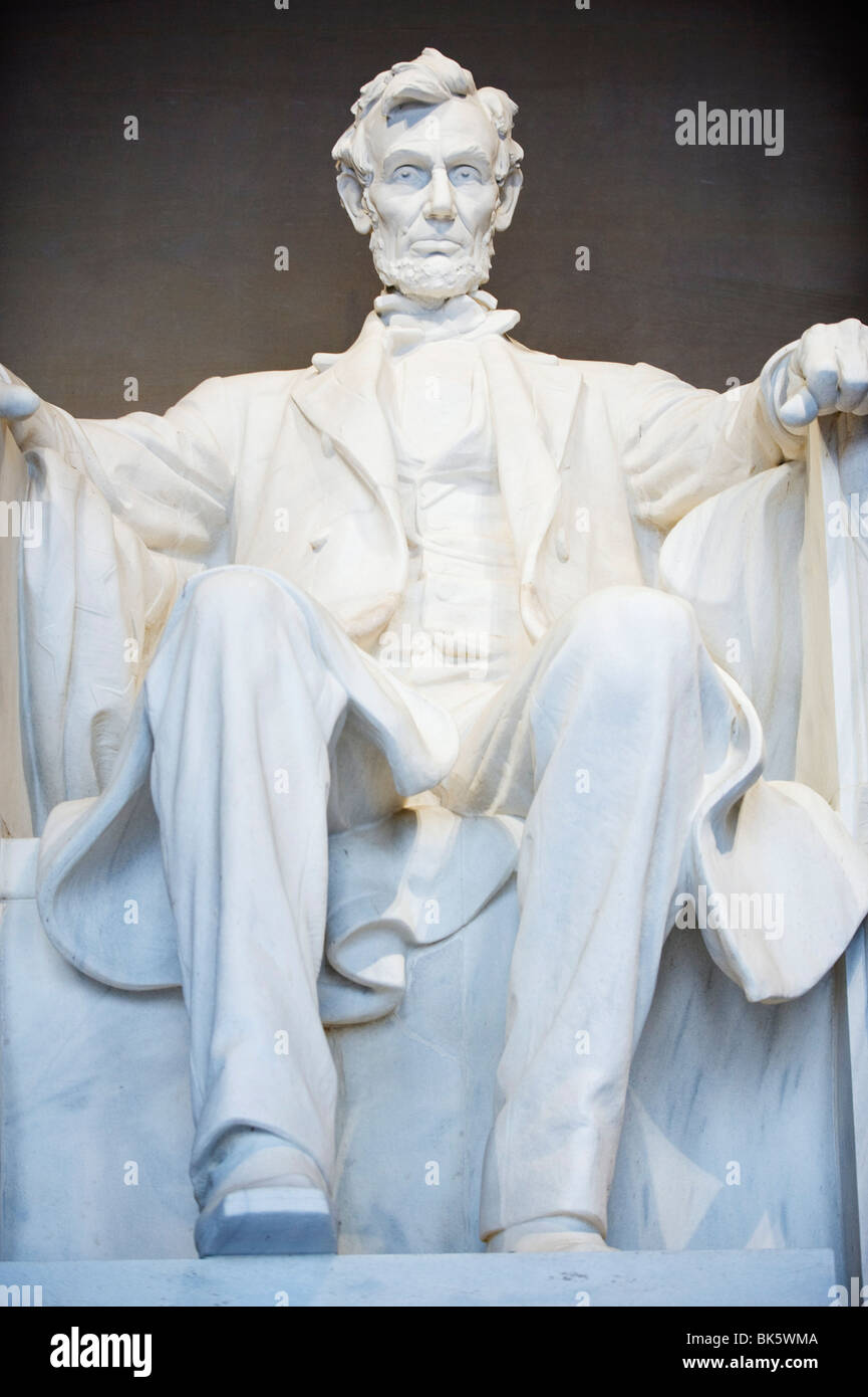 Il Lincoln Memorial, Washington D.C., Stati Uniti d'America, America del Nord Foto Stock