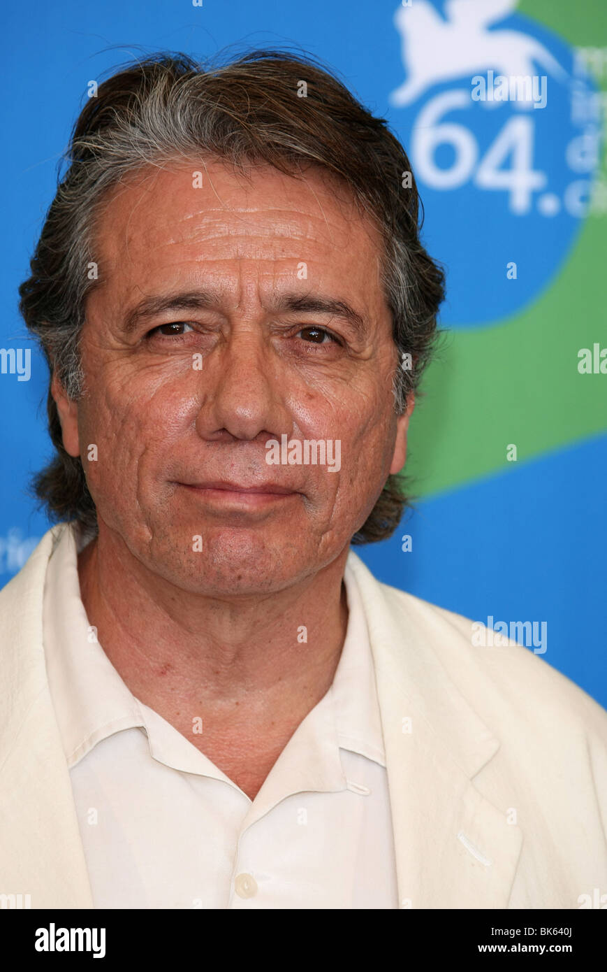 EDWARD JAMES OLMOS BLADE RUNNER IL FINAL CUT PHOTOCALL 64ESIMO FESTIVAL DEL CINEMA DI VENEZIA LIDO VENEZIA ITALIA 01 Settembre 2007 Foto Stock