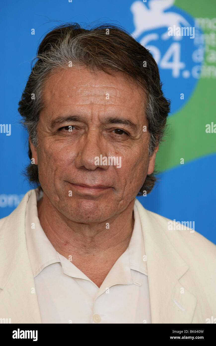 EDWARD JAMES OLMOS BLADE RUNNER IL FINAL CUT PHOTOCALL 64ESIMO FESTIVAL DEL CINEMA DI VENEZIA LIDO VENEZIA ITALIA 01 Settembre 2007 Foto Stock