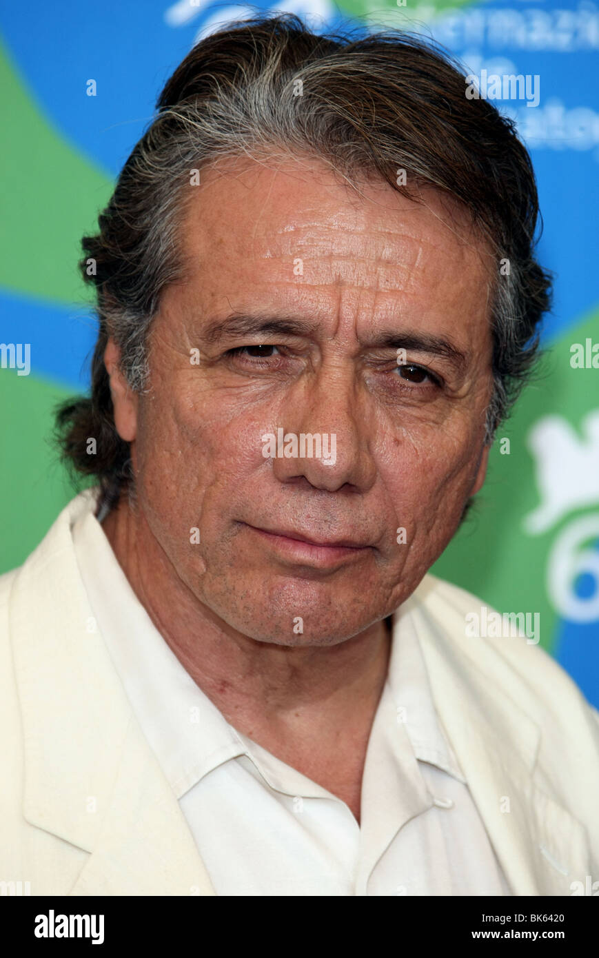EDWARD JAMES OLMOS BLADE RUNNER IL FINAL CUT PHOTOCALL 64ESIMO FESTIVAL DEL CINEMA DI VENEZIA LIDO VENEZIA ITALIA 01 Settembre 2007 Foto Stock