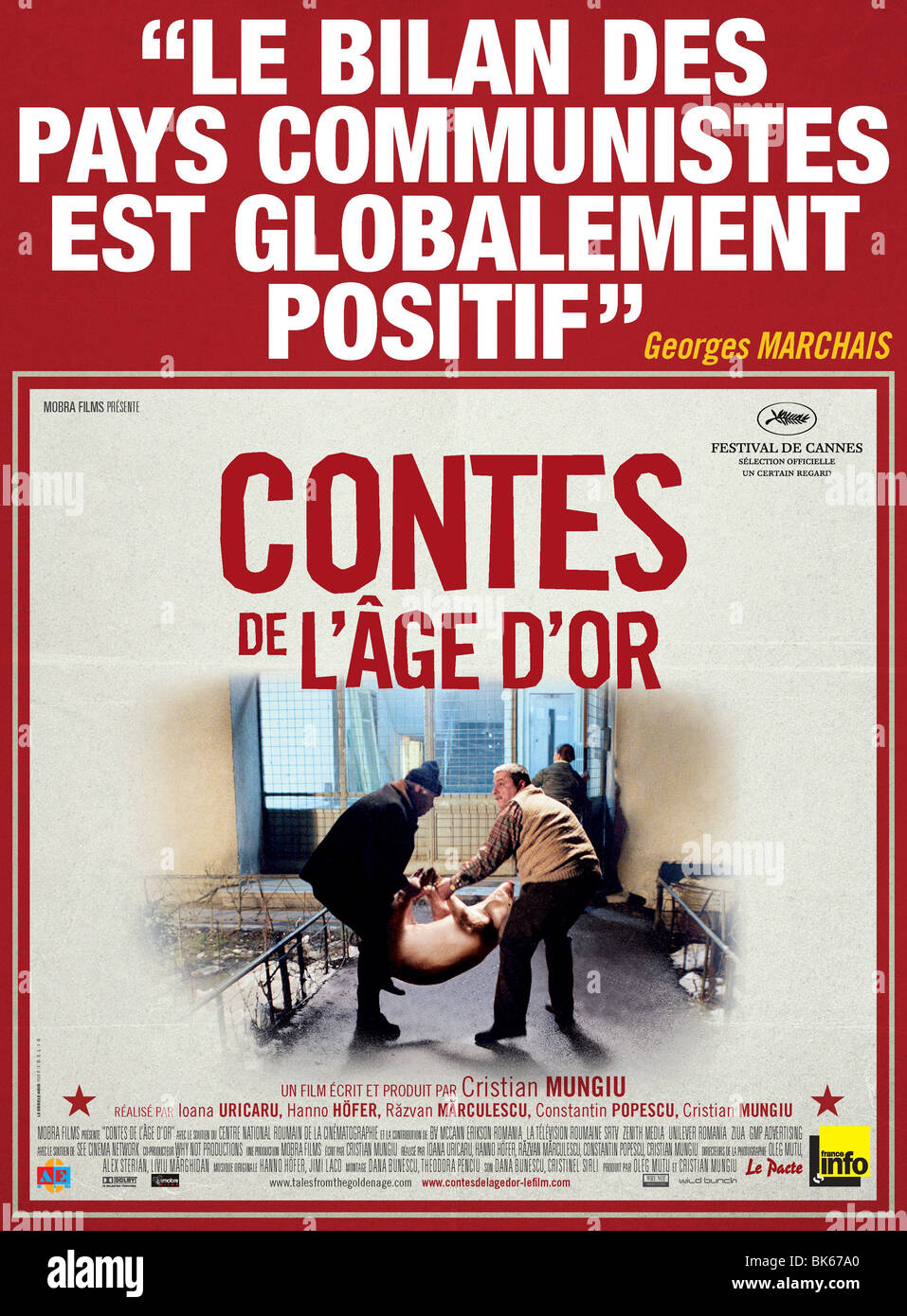 Amintiri din epoca de aur Anno 2009 Amministrazione Cristian Mungiu, Ioana Uricaru, Annone Höfer, Rãzvan Mãrculescu, Constantin Foto Stock