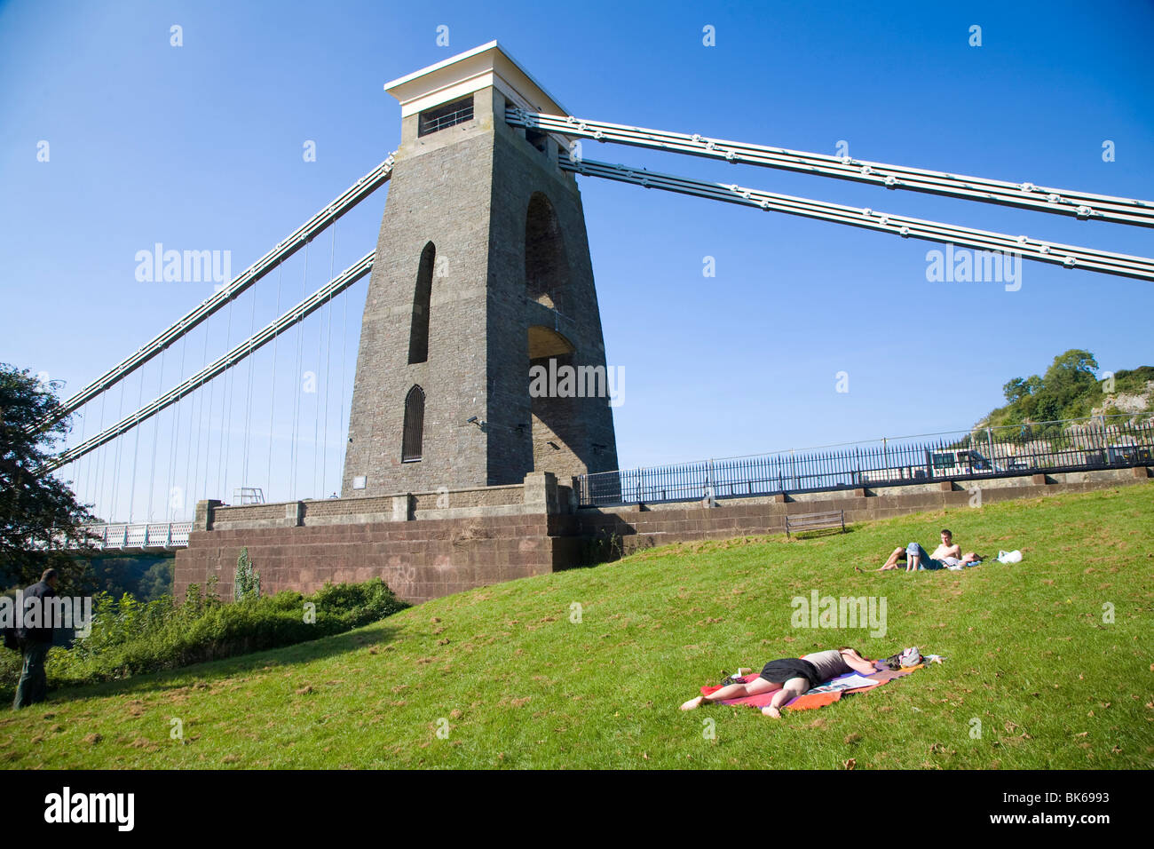 Il ponte sospeso di Clifton Clifton Bristol Inghilterra Foto Stock