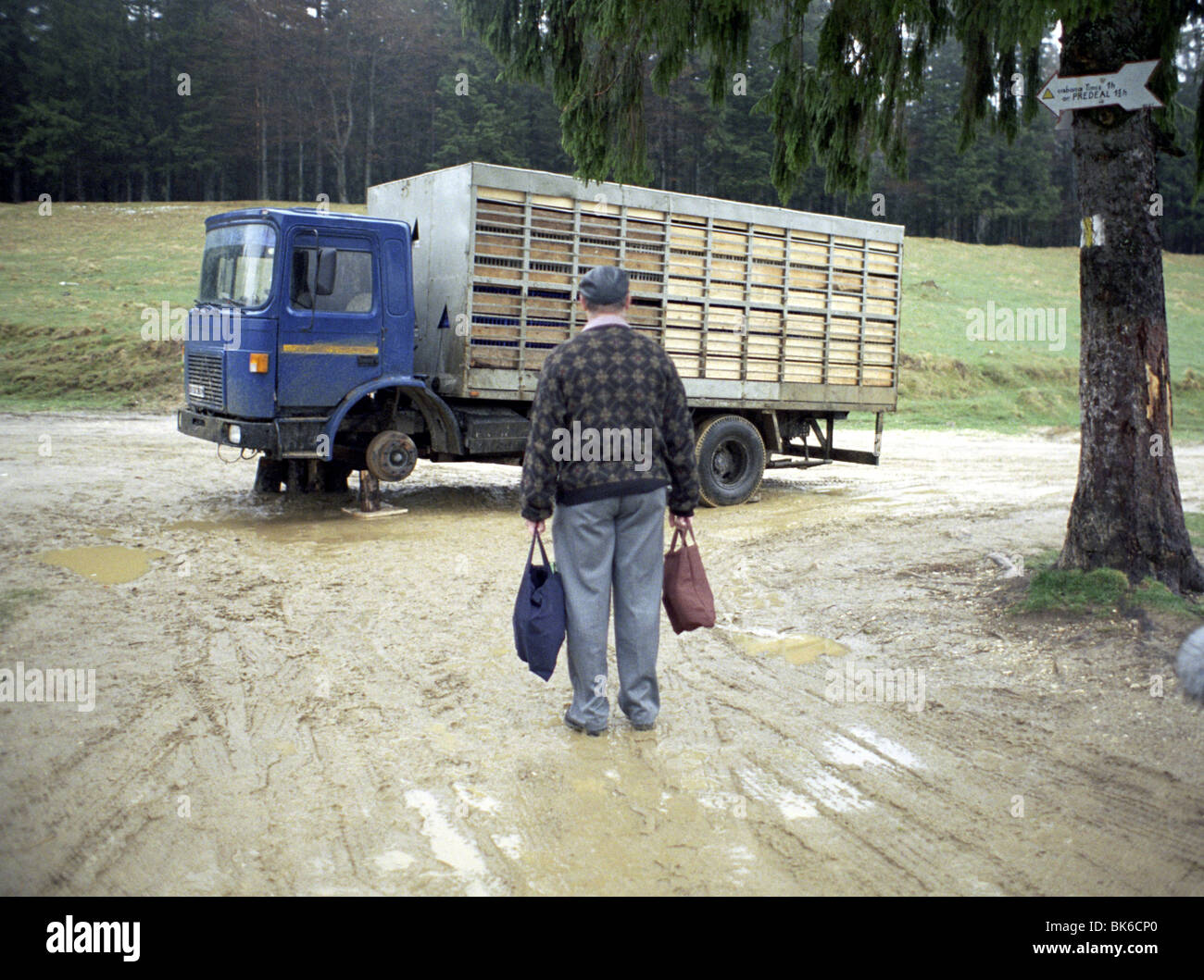 Amintiri din epoca de aur la leggenda di chickendriver Anno 2009 Amministrazione Cristian Mungiu, Ioana Uricaru, Annone Höfer, Rãzvan Foto Stock