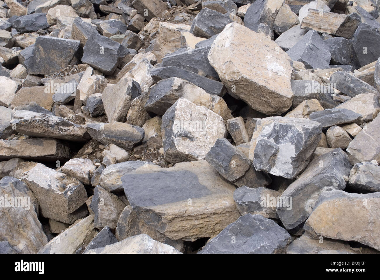 pila di rocce Foto Stock