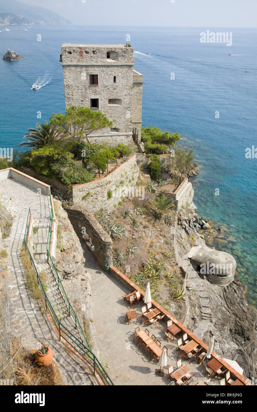 Monterosso al Mar, Liguria, Italia. Primo di cinque città e villaggi in Cinque Terre, cinque terre. Foto Stock