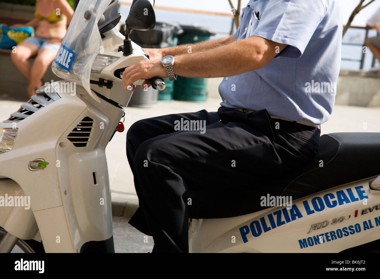 Monterosso al Mar, Liguria, Italia. Primo di cinque città e villaggi in Cinque Terre, cinque terre. Foto Stock
