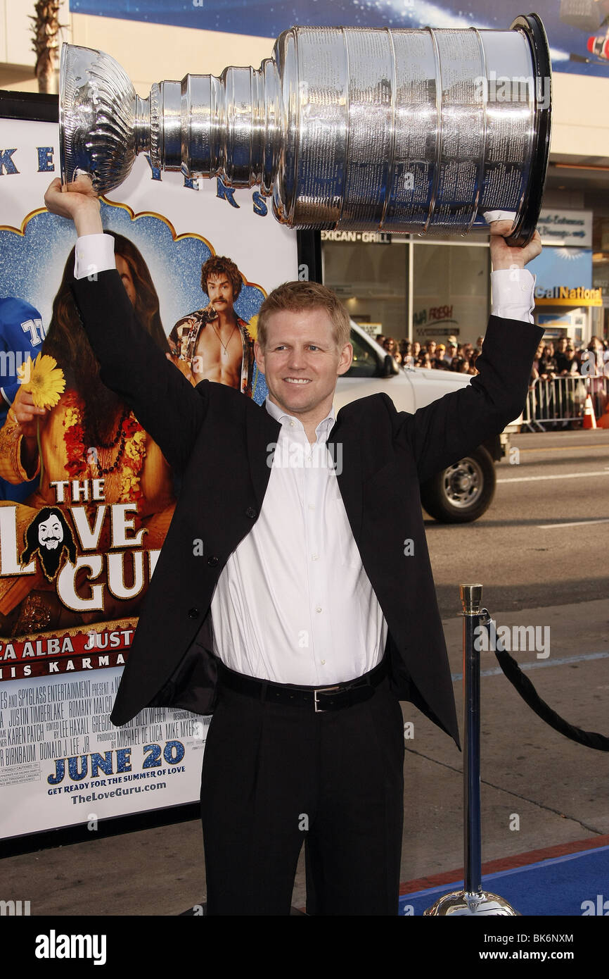 CHRIS OSGOOD & Stanley Cup il guru di amore di LOS ANGELES PREMIERE GRAUMANS CHINESE HOLLYWOOD LOS ANGELES STATI UNITI D'AMERICA 11 giugno 2008 Foto Stock