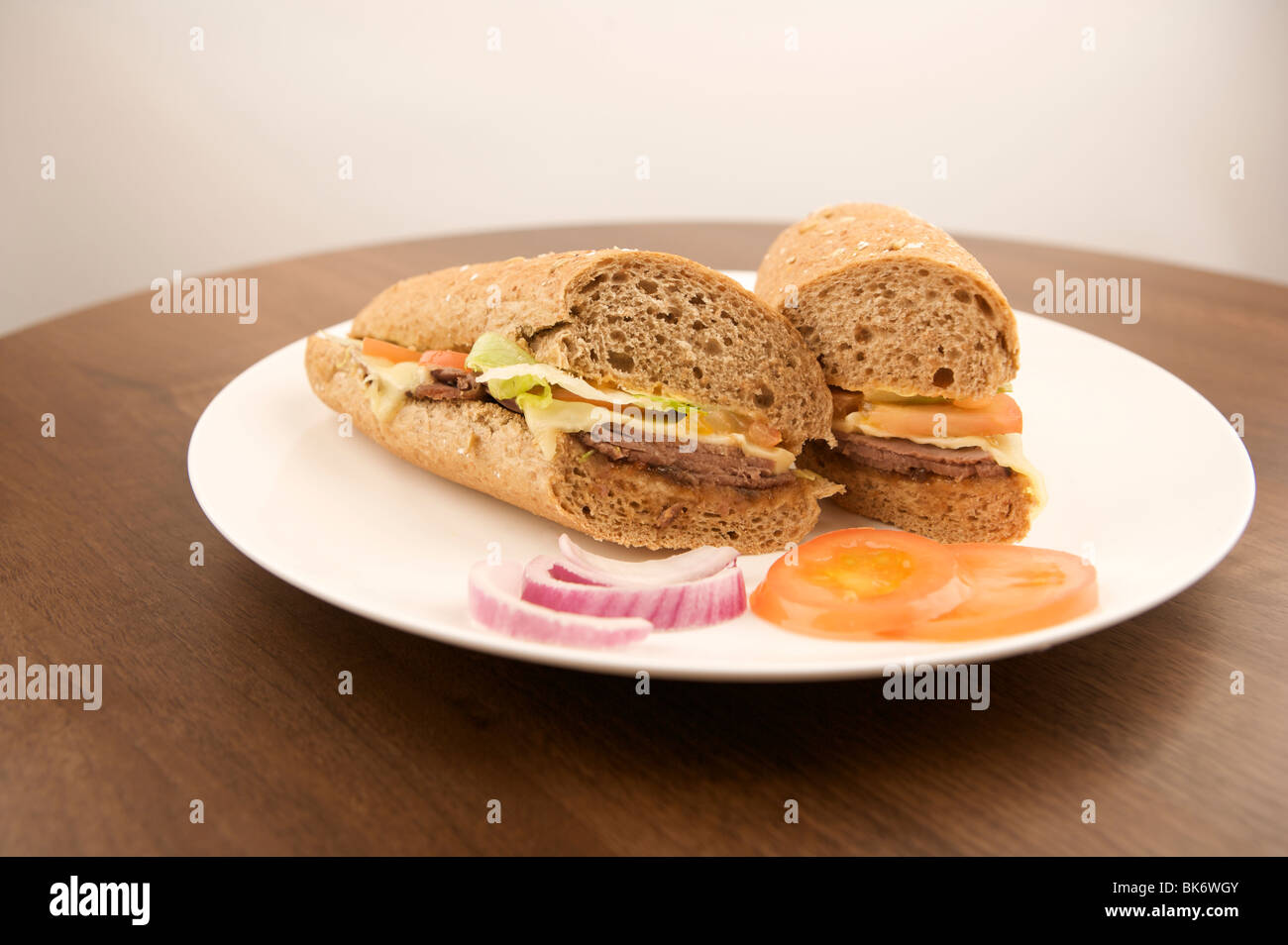 Roast Beef Sandwich Foto Stock