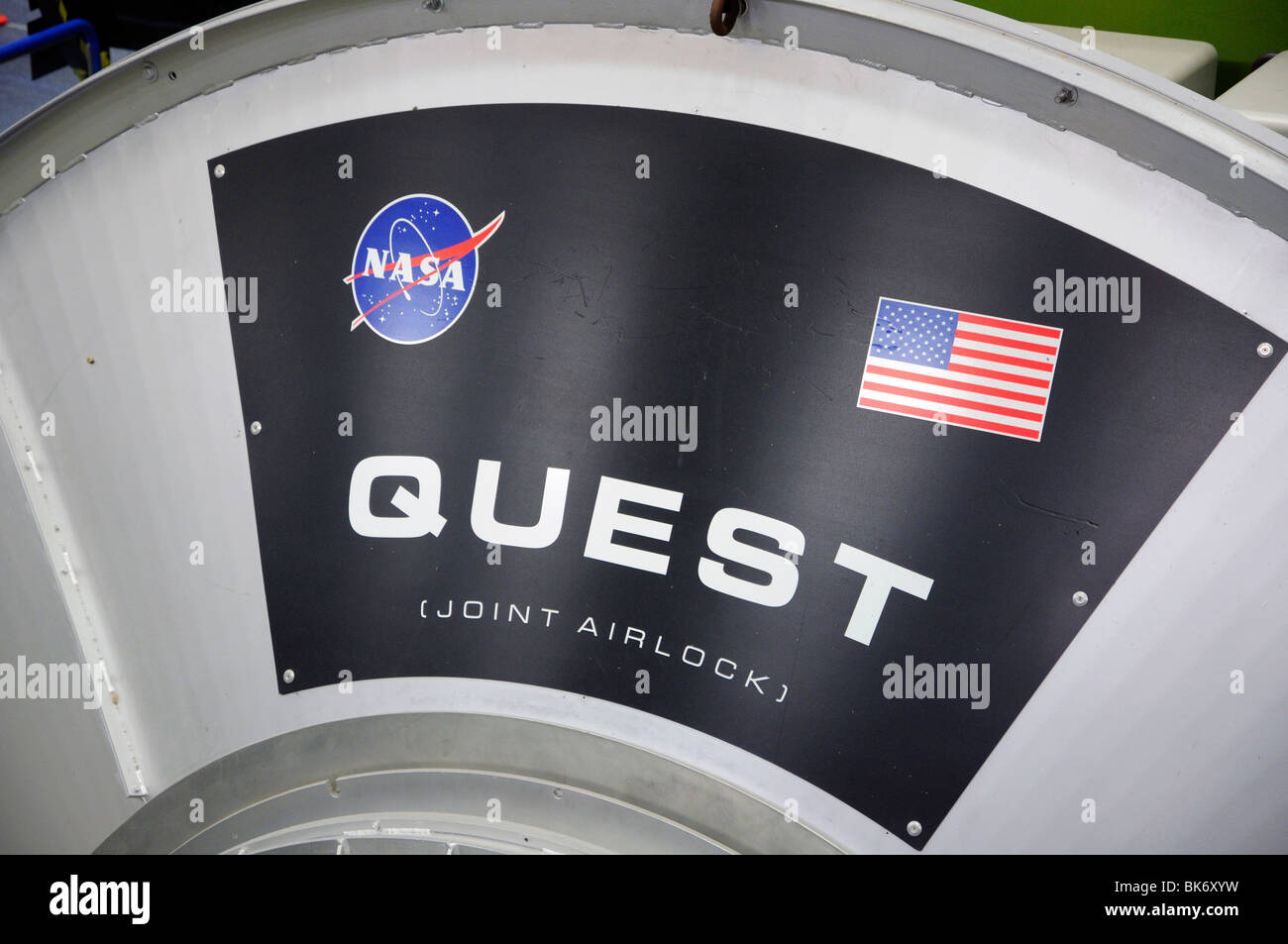 La NASA training room, Houston, Texas, Stati Uniti d'America Foto Stock