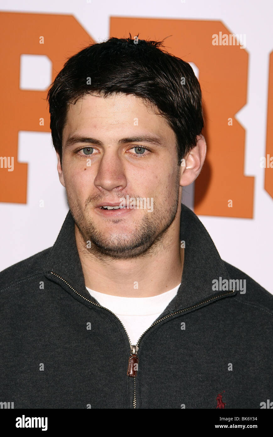 JAMES LAFFERTY SEMI-PRO PREMIERE DEL FILM WESTWOOD LOS ANGELES STATI UNITI D'AMERICA 19 Febbraio 2008 Foto Stock