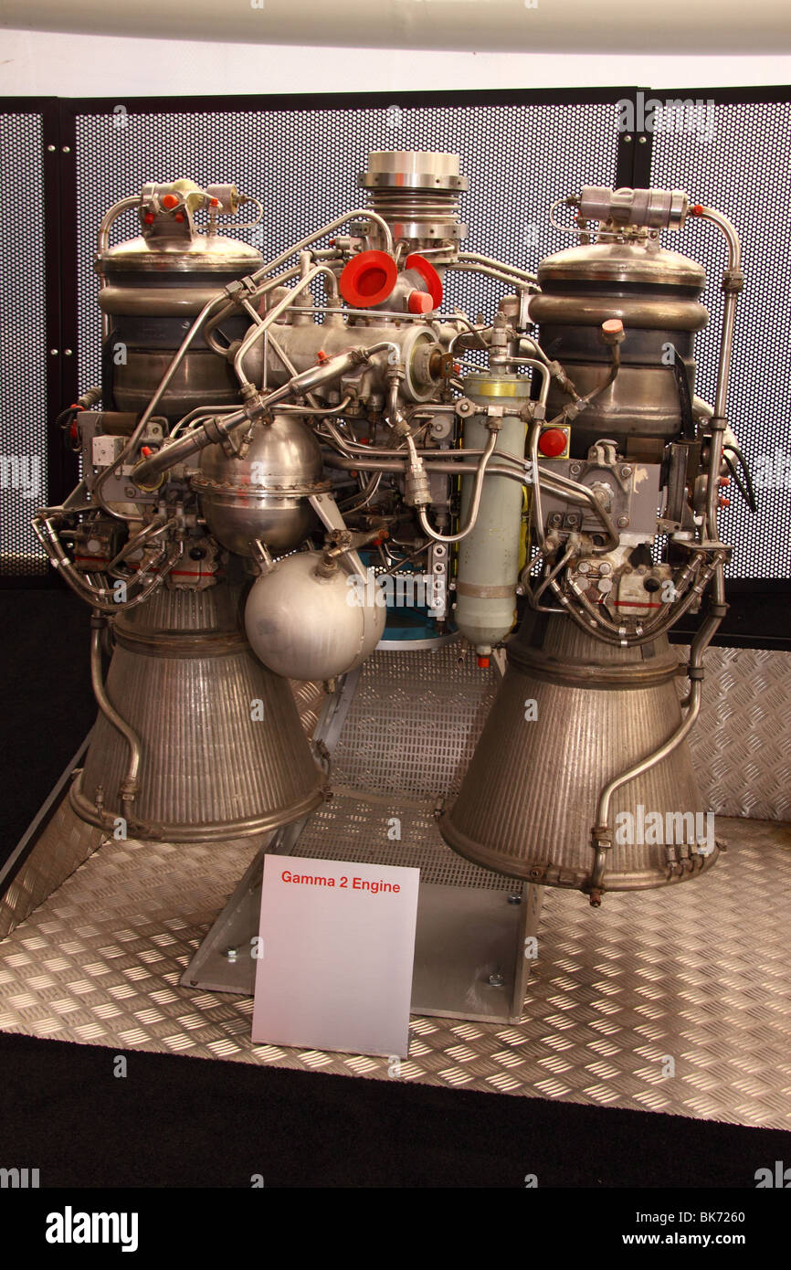 Gamma motore 2 da una freccia nera del veicolo di lancio a razzo parte della British space program 1969 Foto Stock