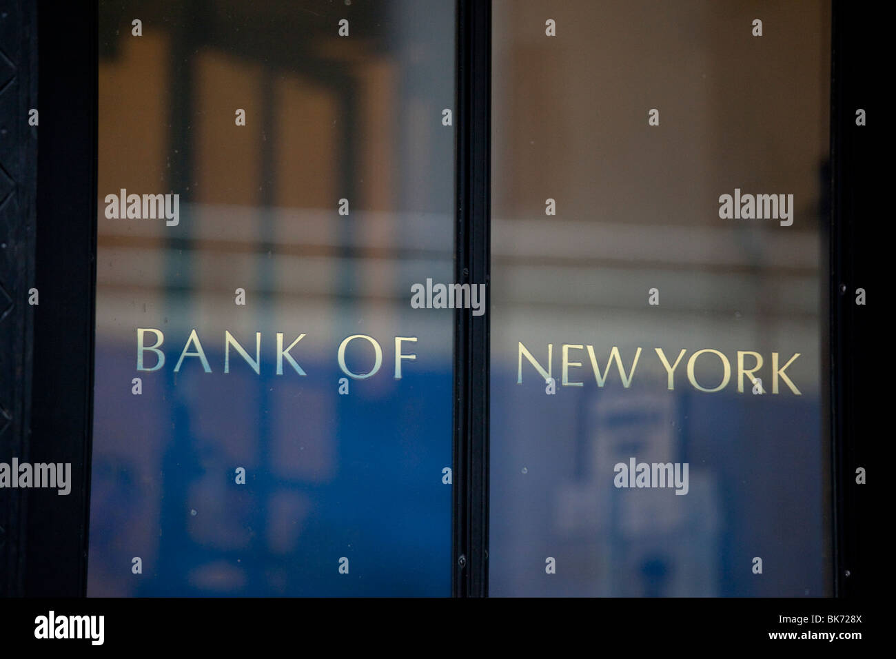 Federal Reserve Bank, Manhattan New York City Foto Stock