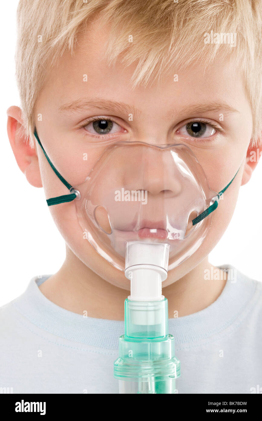 Trattamento di asma Foto Stock