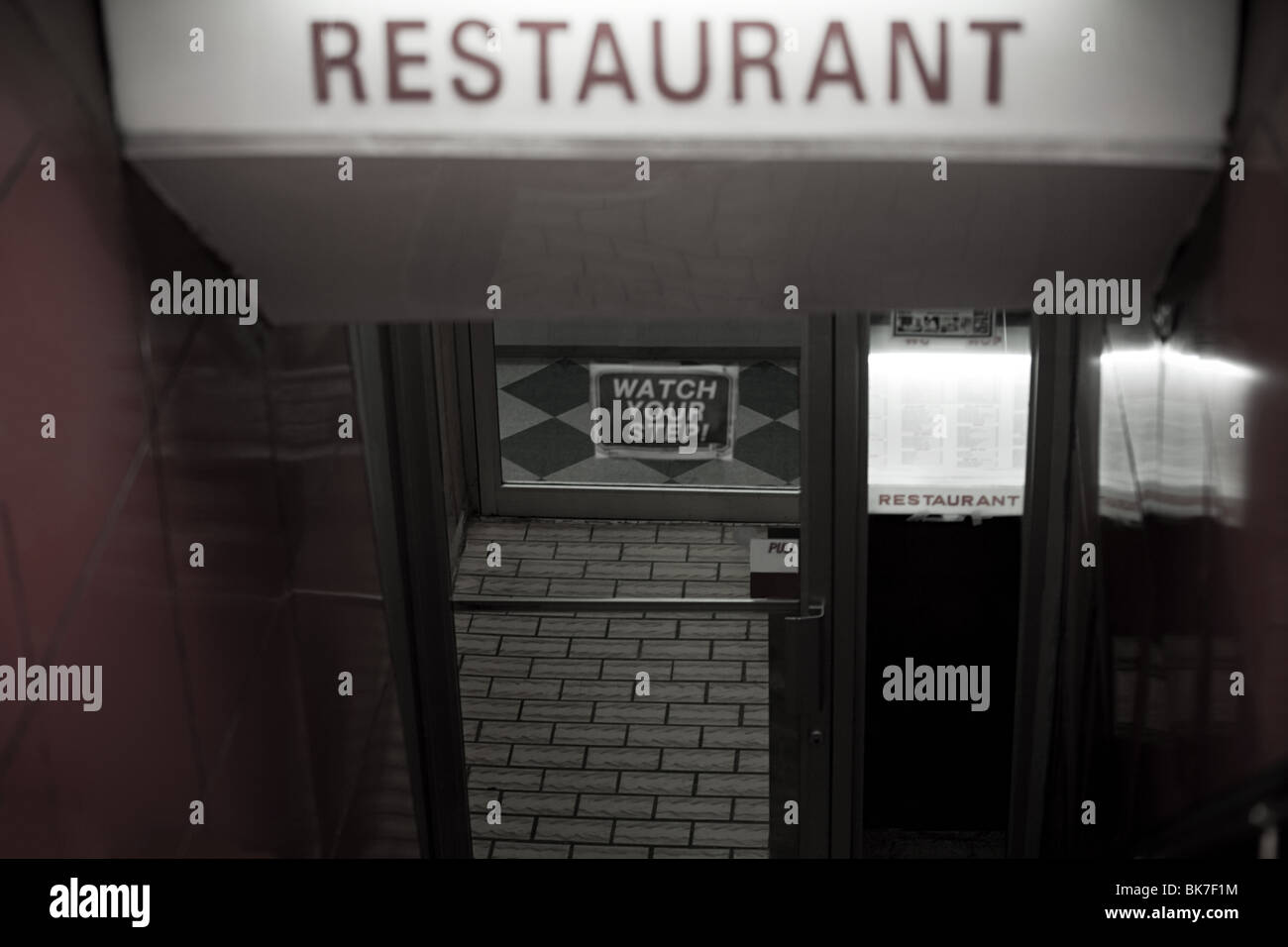 Ristorante a China town new york Foto Stock