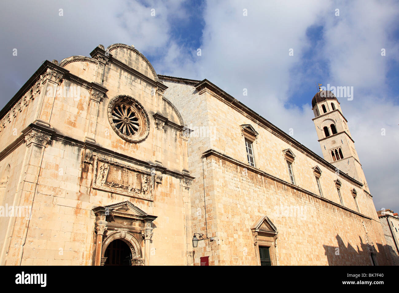 Chiesa di Dubrovnik Foto Stock