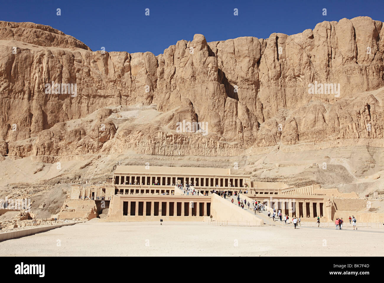 Tempio di Hatshepsut Foto Stock
