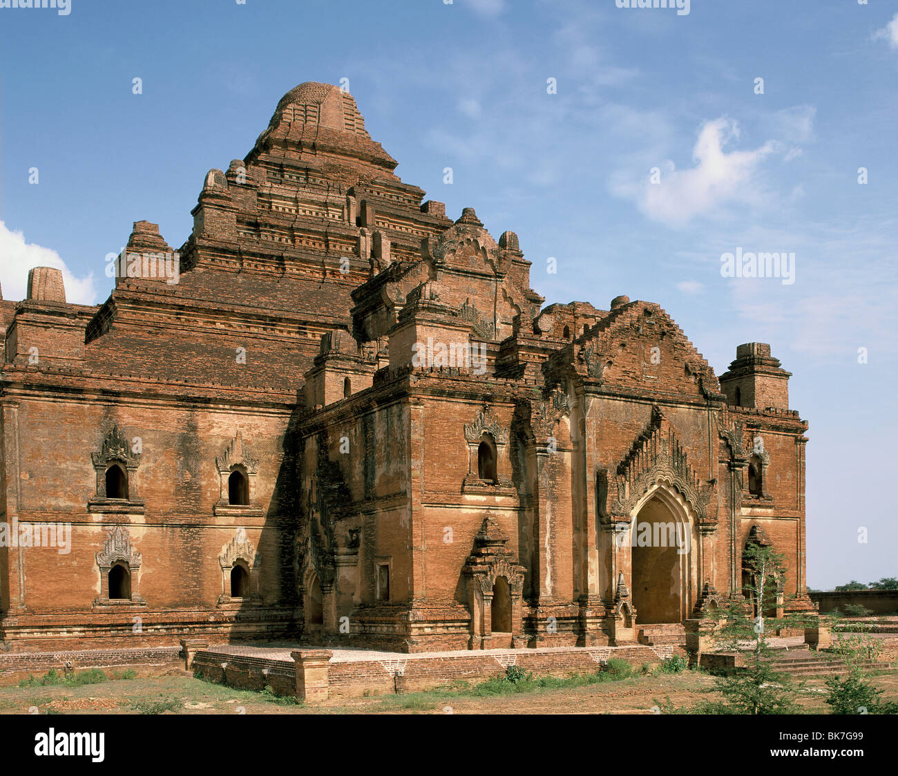 Tempio Dhammayangyi, Bagan (pagano), Myanmar (Birmania), Asia Foto Stock