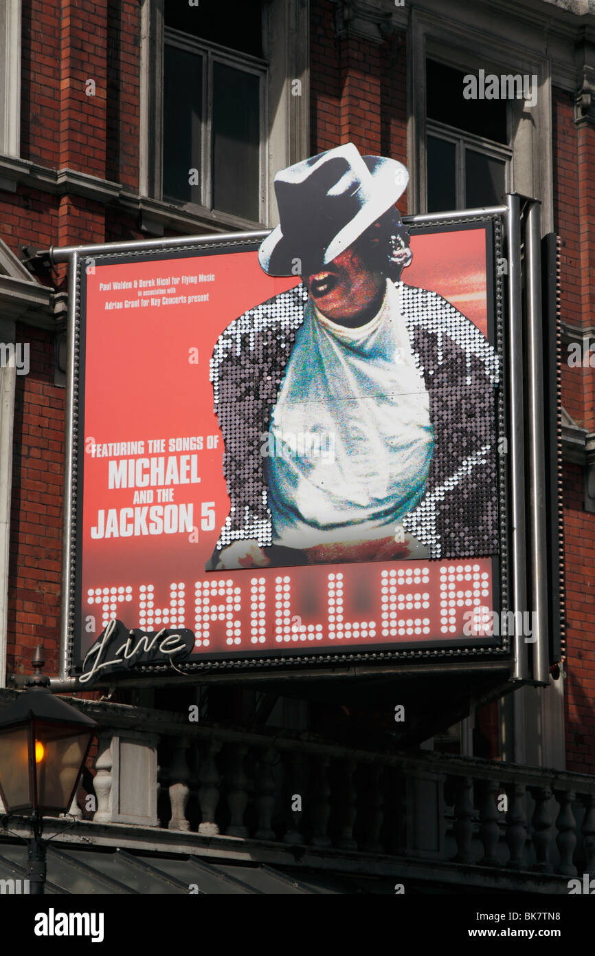 Thriller al Lyric Theatre nel West End di Londra Foto Stock