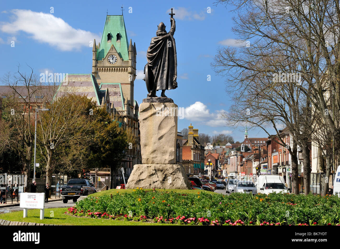 Winchester City Centre Foto Stock