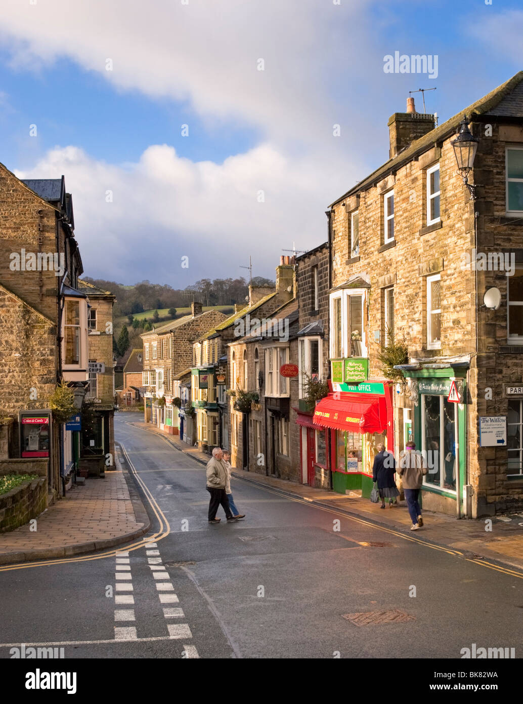 Ponte Pateley in Nidderdale, Yorkshire Dales, England, Regno Unito Foto Stock