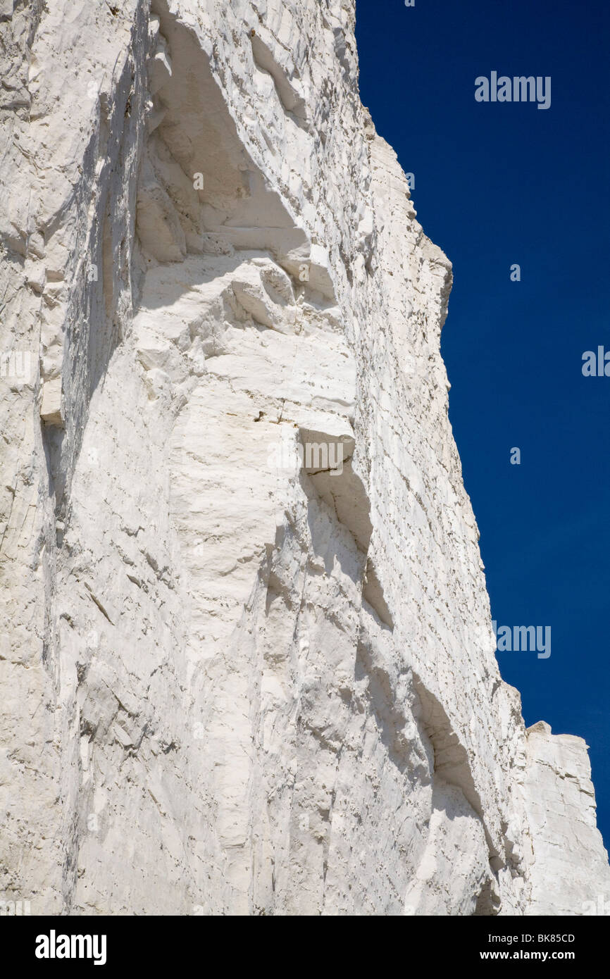 Chalk cliff erosione Foto Stock