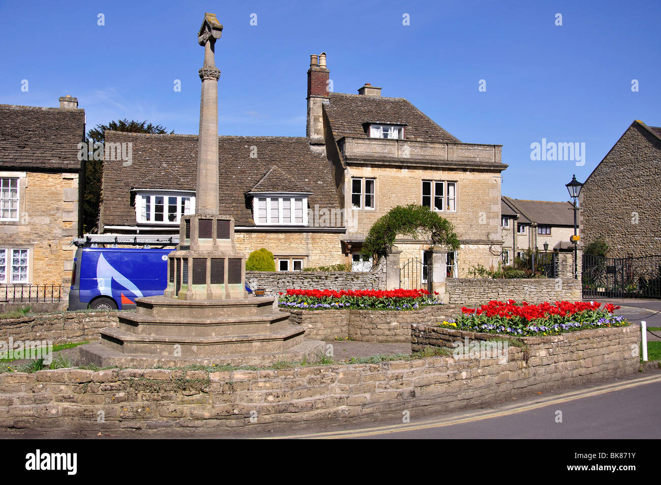 Canon Square, Melksham, Wiltshire, Inghilterra, Regno Unito Foto Stock