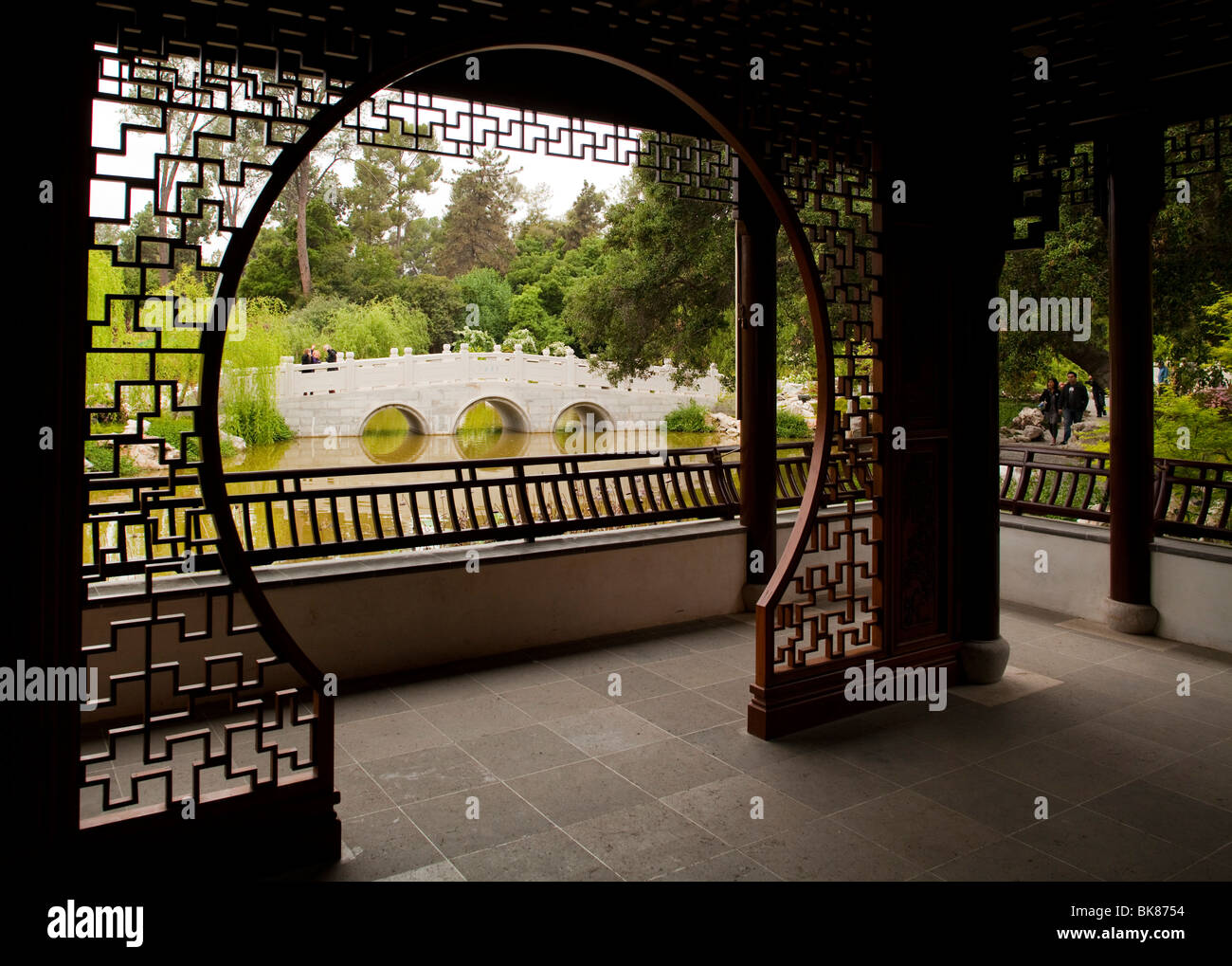 Il giardino cinese, la Biblioteca di Huntington, collezioni d'arte e Orto Botanico Foto Stock