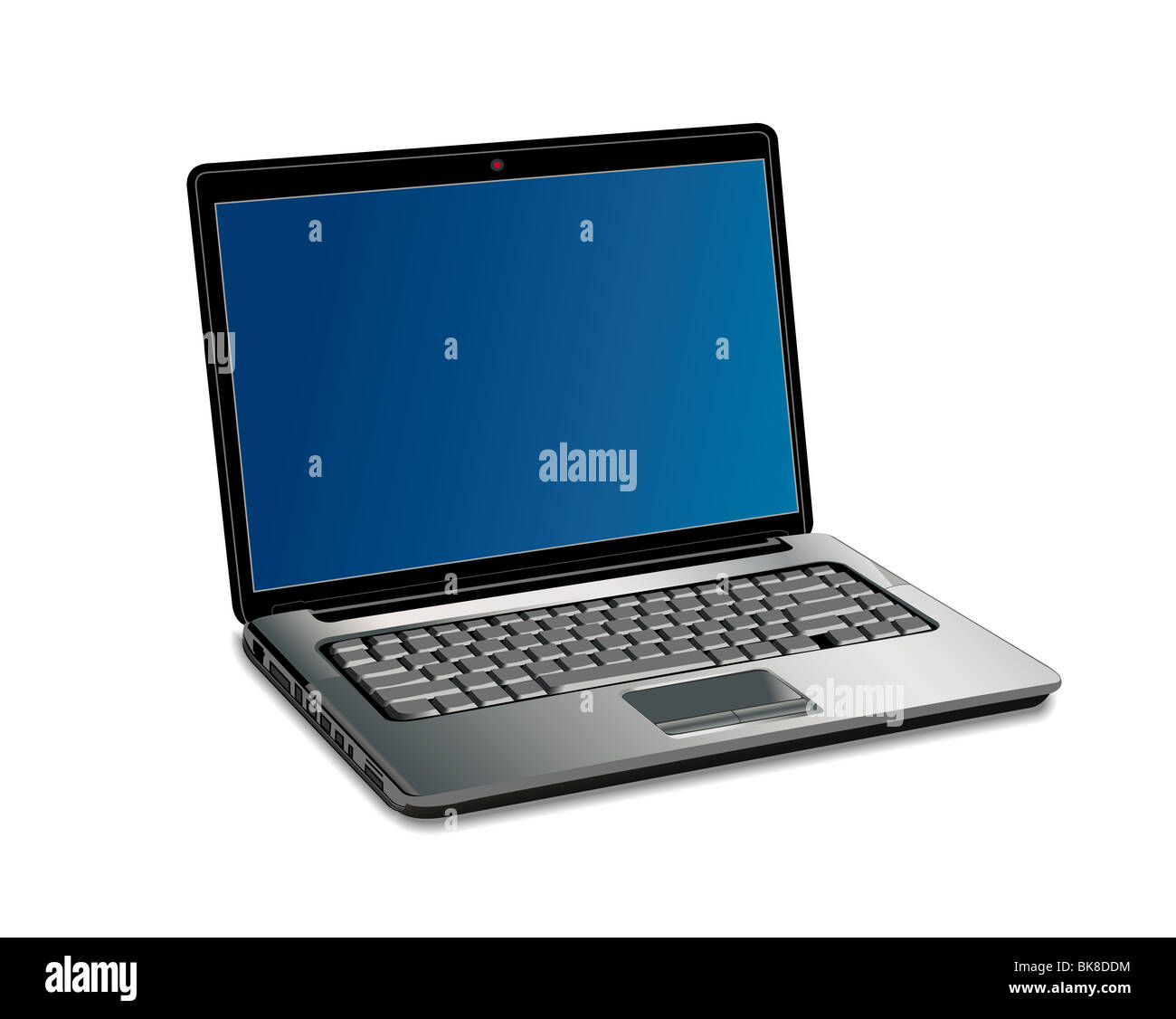 3d portatile notebook Foto Stock