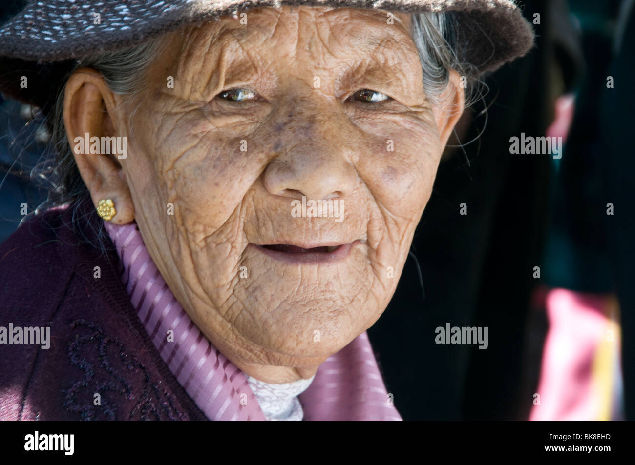 Il Tibet vita tradizionale Foto Stock