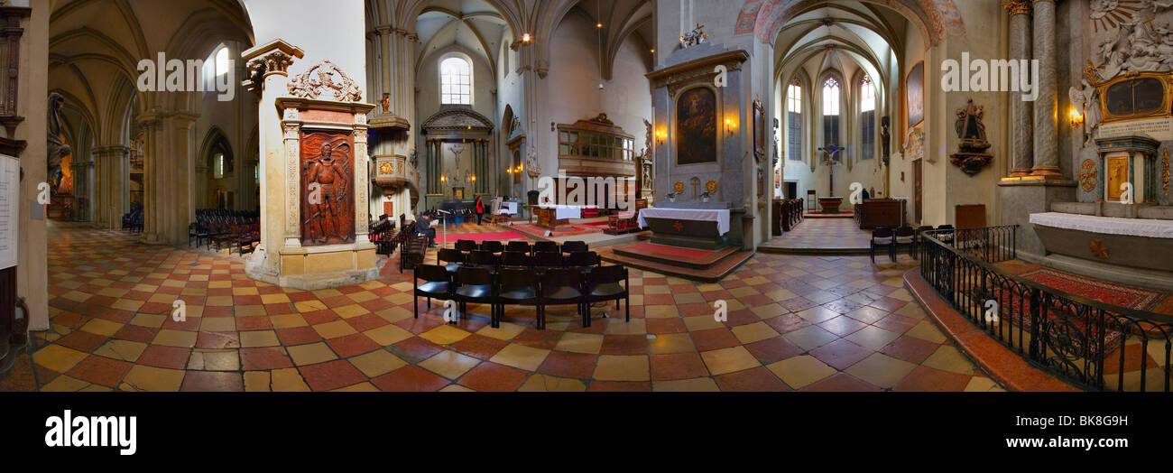 St Michael chiesa parrocchiale, centro città, Vienna, Austria, Europa Foto Stock