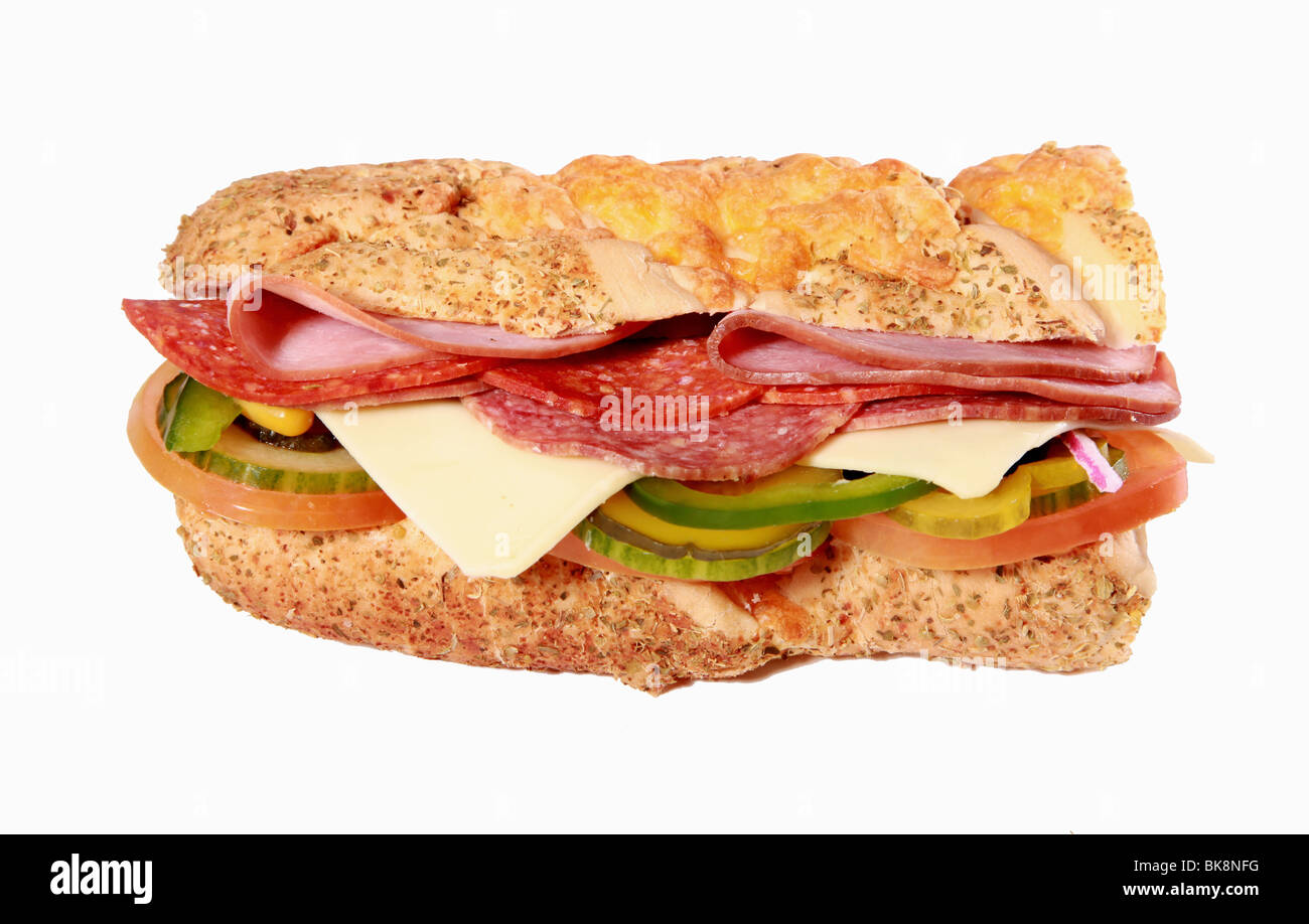 Subway sandwich. Foto Stock