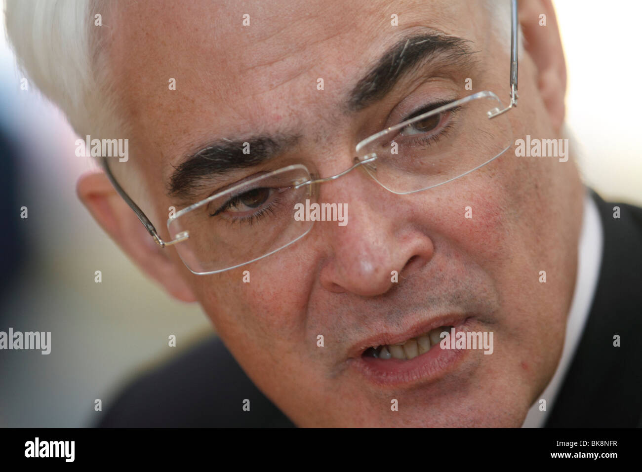 Alistair Darling MP per Edimburgo Sud Ovest Foto Stock