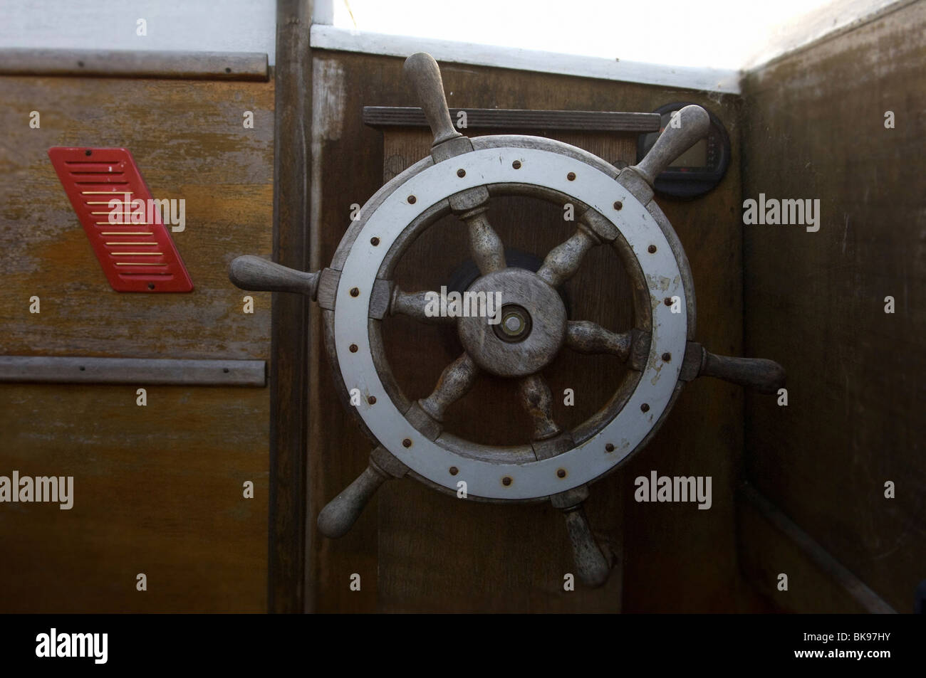 Barca volante Foto Stock