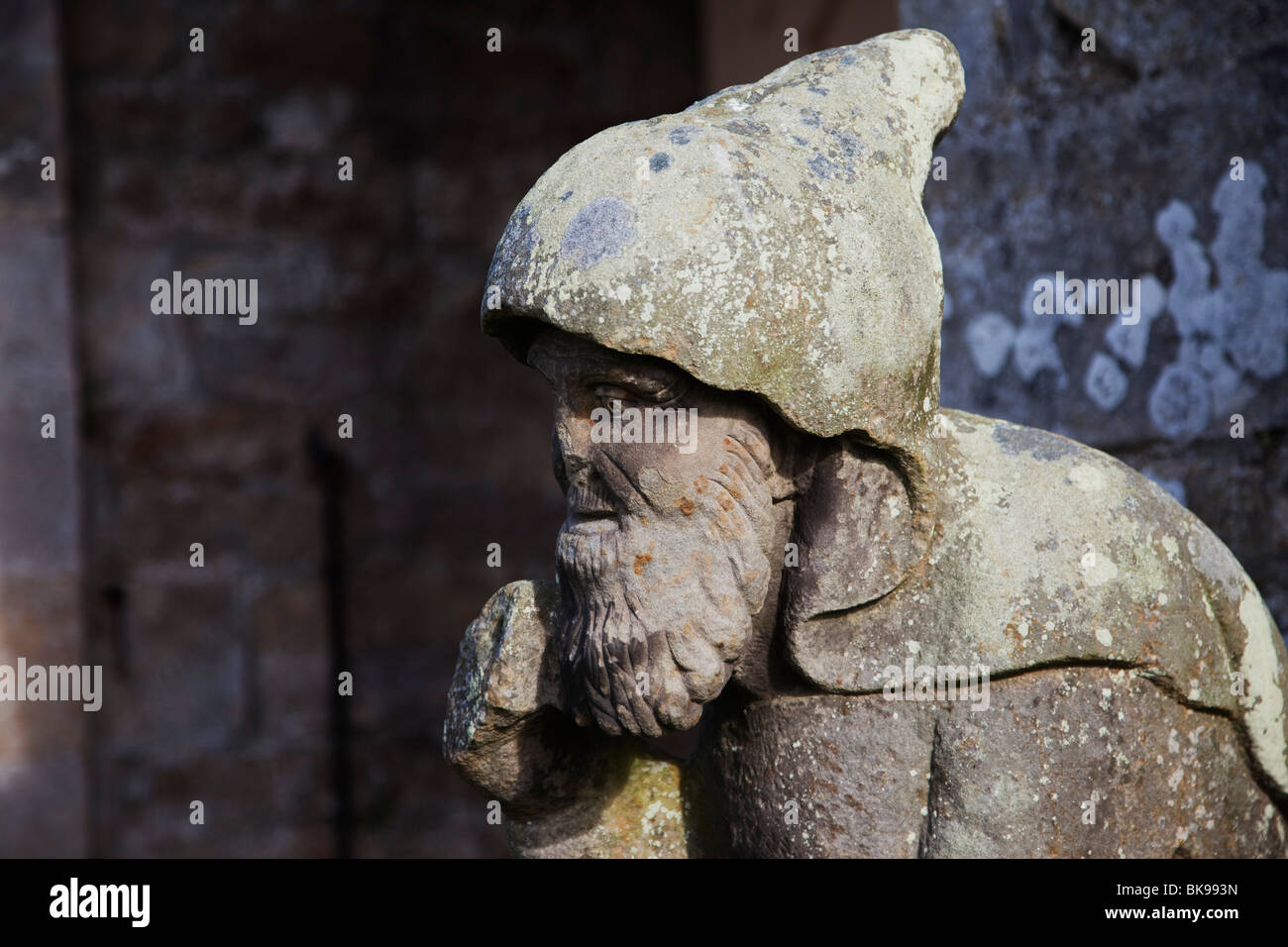 Statua, Alnwick, Northumberland, Inghilterra Foto Stock