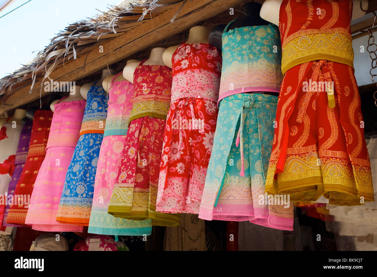 Negozio di souvenir di Lamai Beach, Ko Samui, Tailandia, Asia Foto Stock