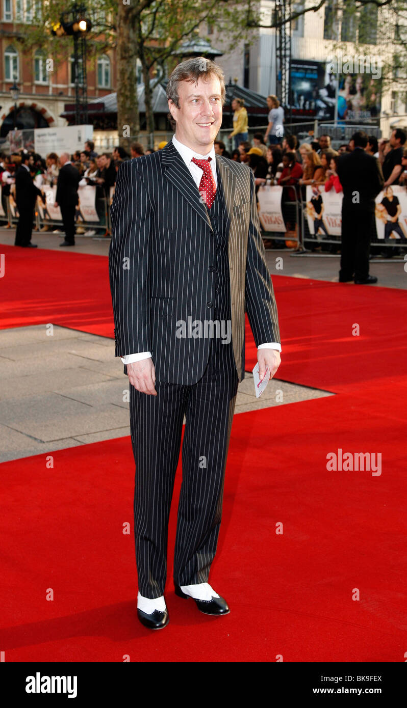 STEPHEN TOMKINSON CHE COSA ACCADE A VEGAS premiere del film cinema Odeon WEST END Leicester Square Londra Inghilterra 22 aprile 2008 Foto Stock