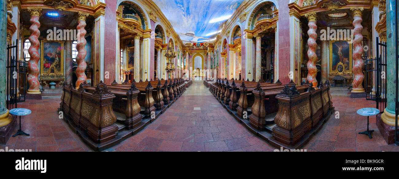 Jesuitenkirche Chiesa, centro città, Vienna, Austria, Europa Foto Stock