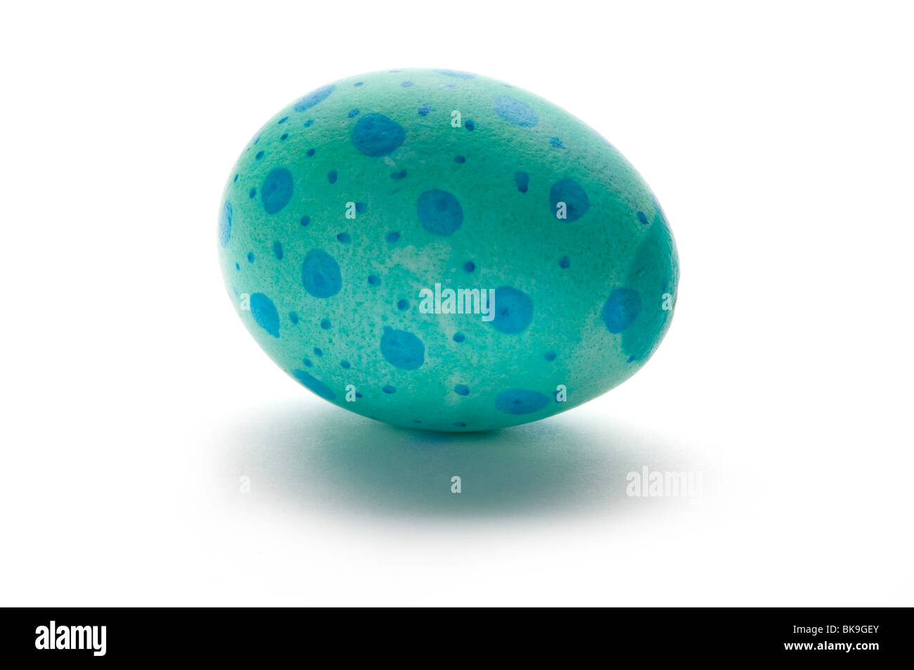 Le uova di pasqua uova colorate Foto Stock