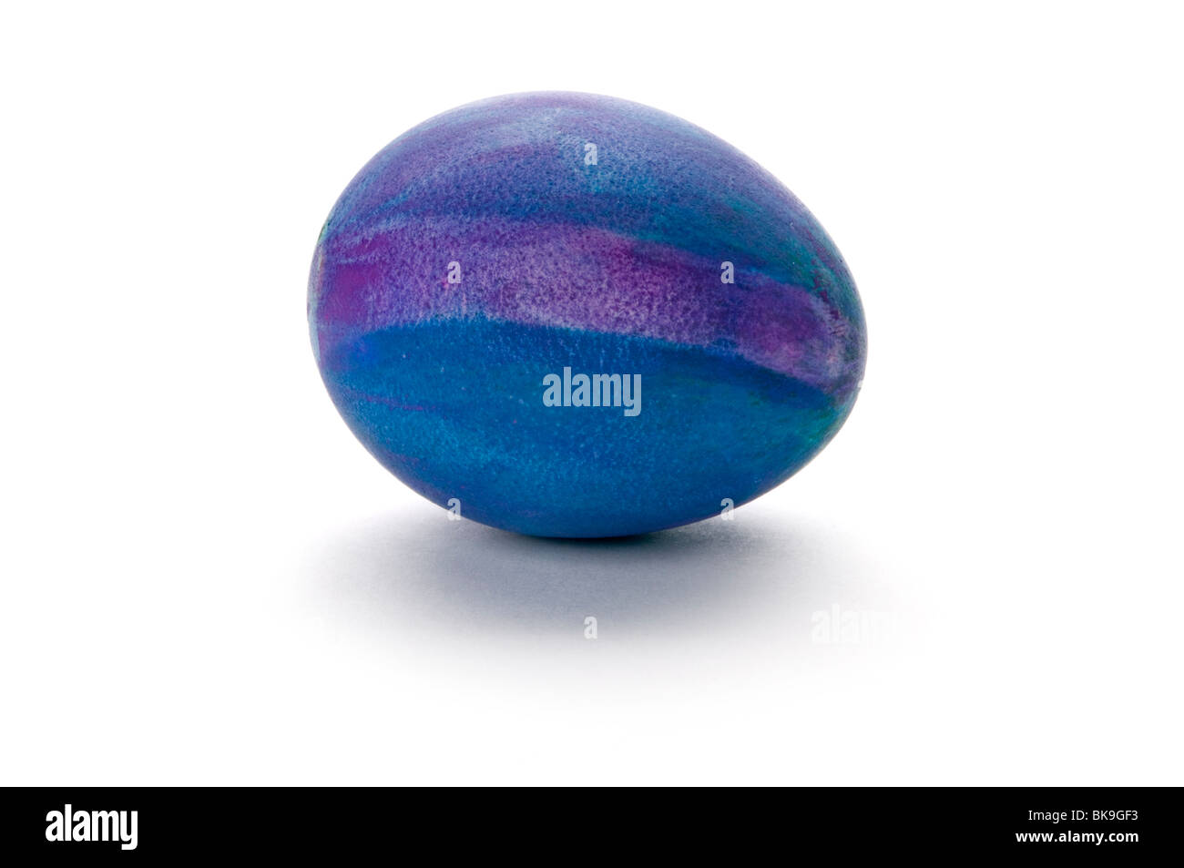 Le uova di pasqua uova colorate Foto Stock