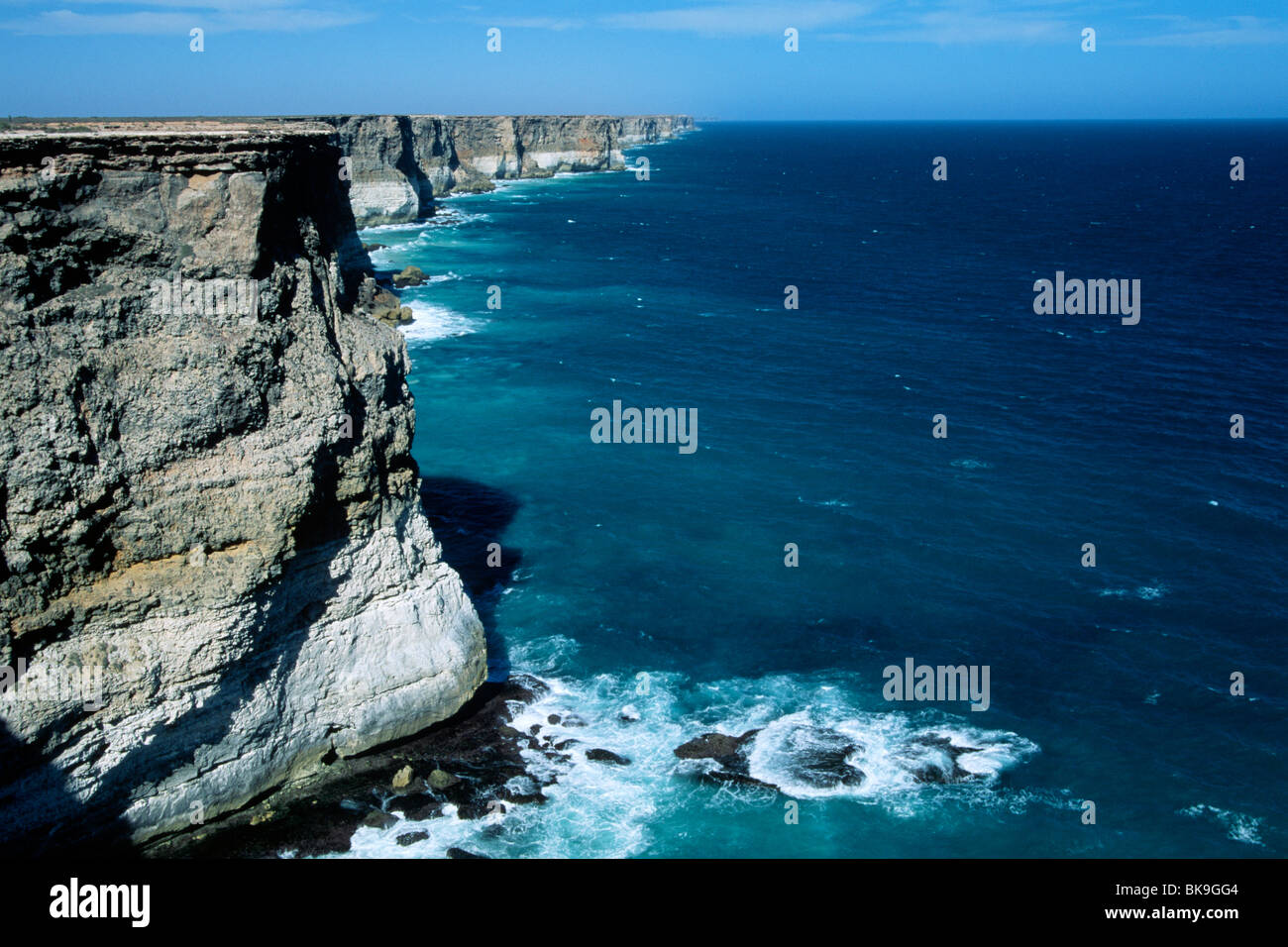 L'ANSA, Nullabor Plain, Australia occidentale, Australia Foto Stock