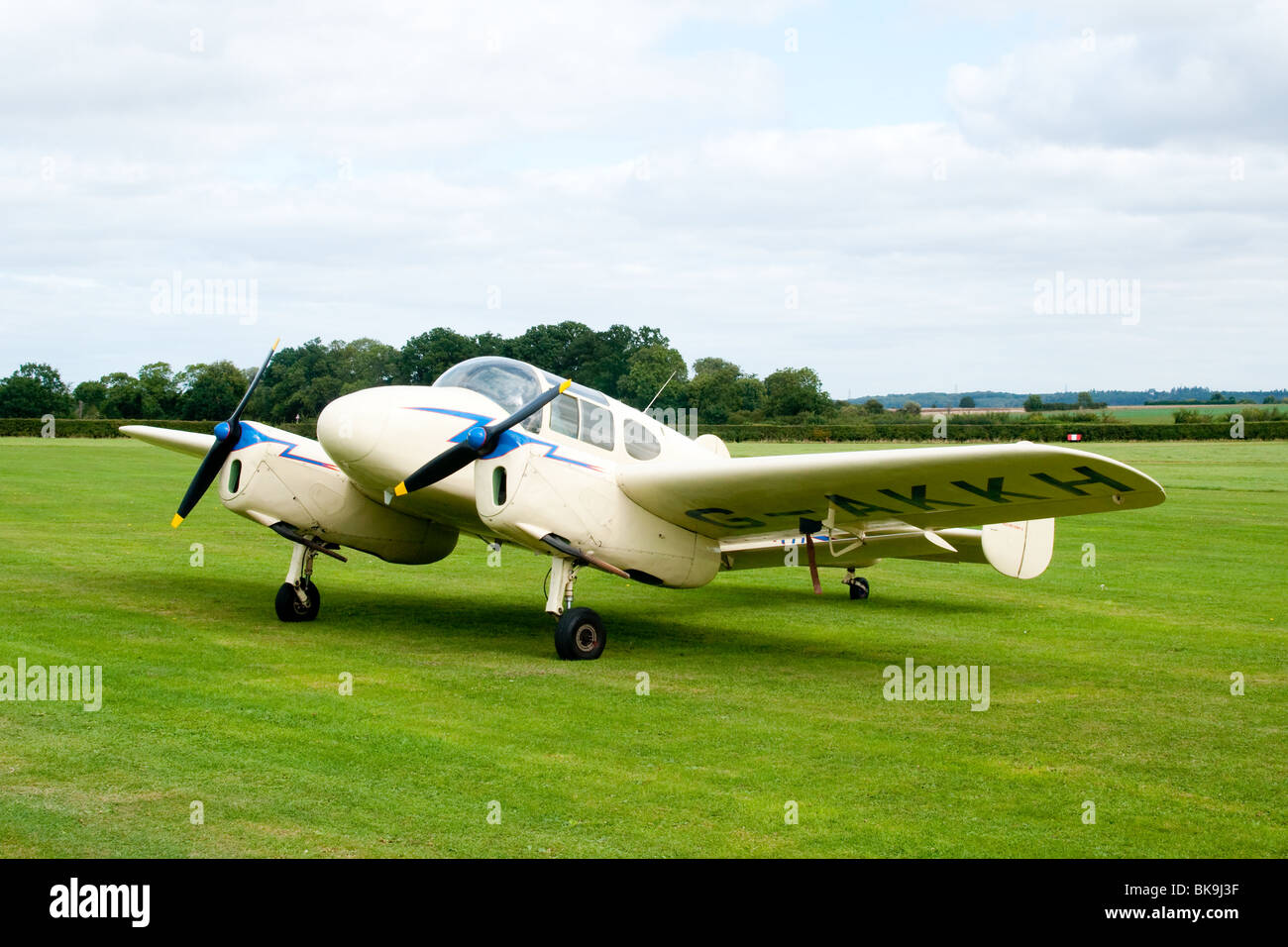 Miglia luce Gemini bimotore British Aircraft risalente all'immediato dopoguerra Foto Stock