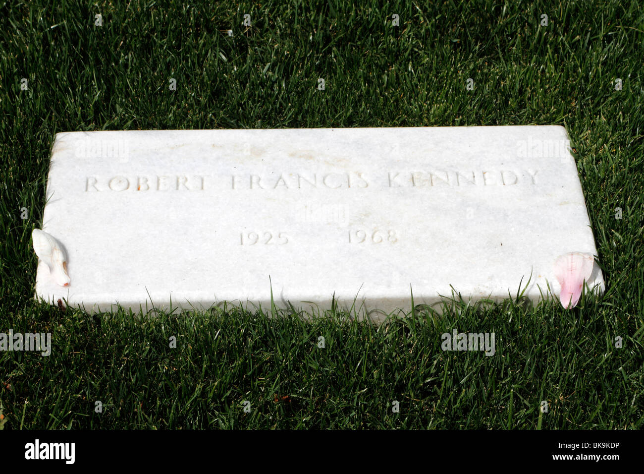 Robert F Kennedy tomba nel cimitero di Arlington, Virginia Foto Stock