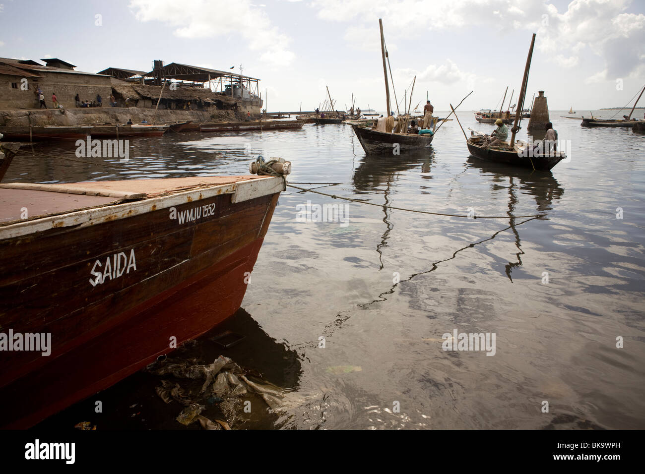Porto - Stonetown, Zanzibar, Tanzania. Foto Stock