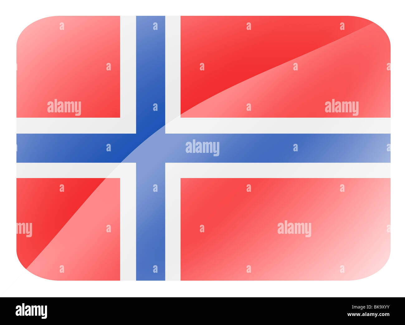 bandiera della Norvegia Foto Stock