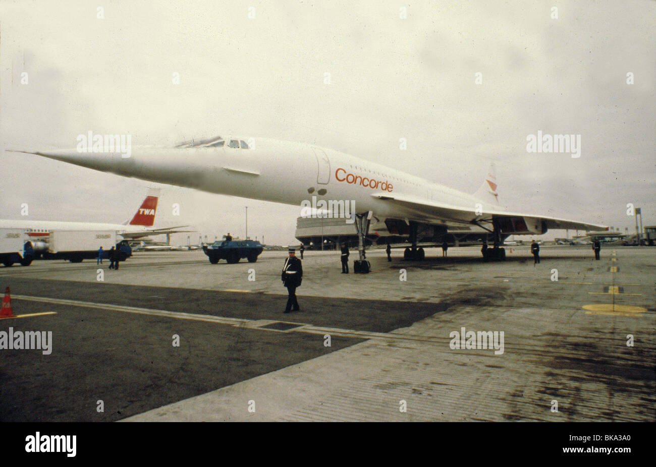 Aeroporto 80 : CONCORDE -1979 Foto Stock