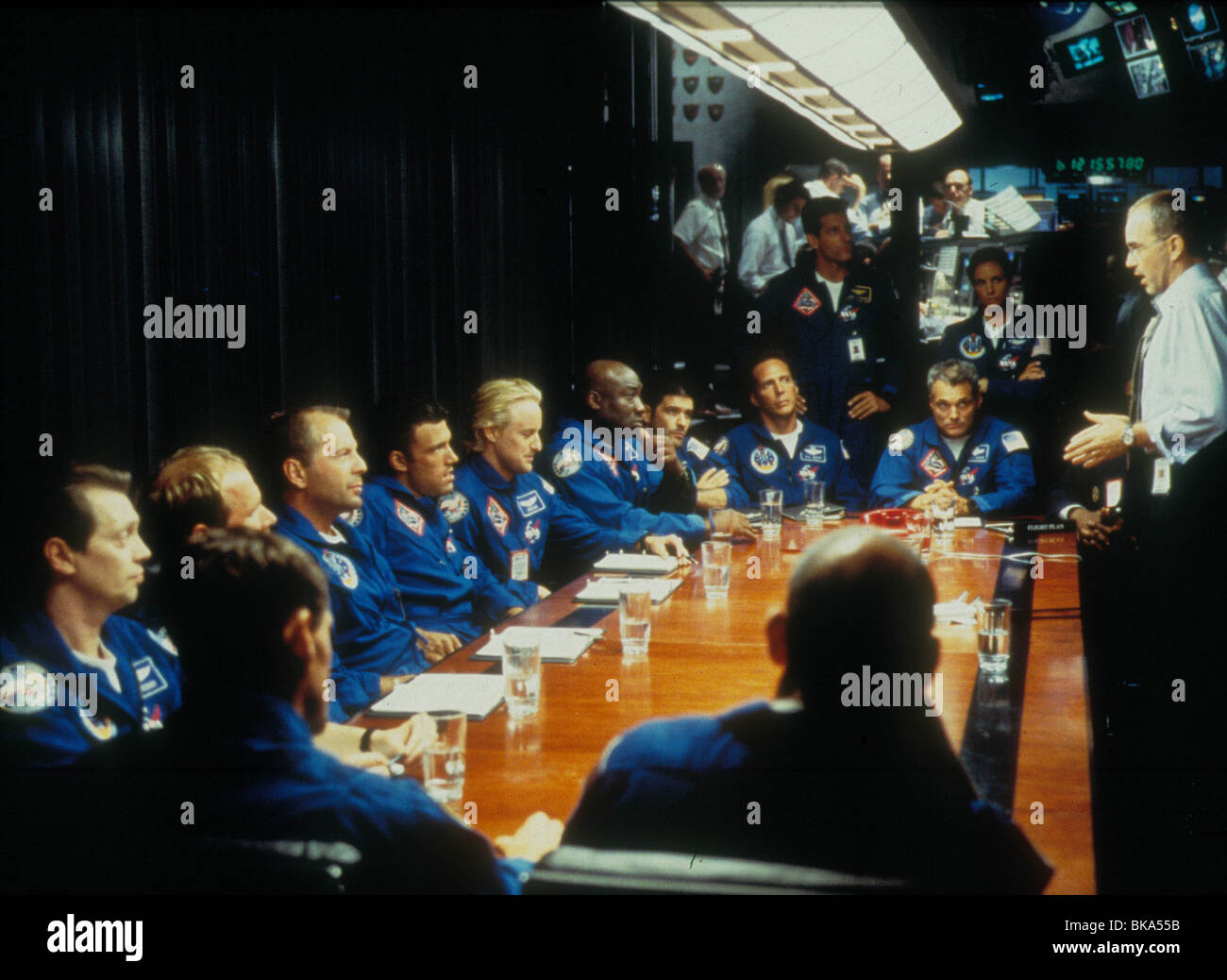 ARMAGEDDON (1998) Steve Buscemi, Patton, Bruce Willis, BEN AFFLECK, Owen Wilson, Michael Clarke Duncan, CLARKE BROLLY, Foto Stock