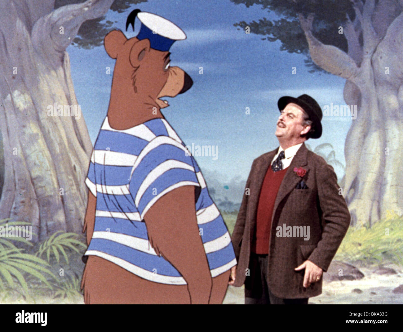 BEDKNOBS E BROOMSTICKS (1971) DAVID TOMLINSON BKBS 003 OS Foto Stock